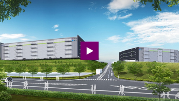 Hankyu Hanshin Logistics Facilities “LOGiSTA/Logicross Ibaraki-Saito A” Facilities overview movie