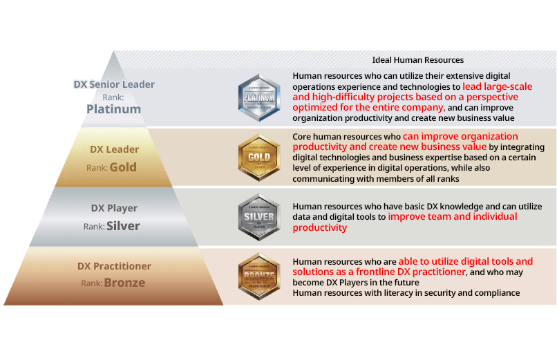 Developing DX human resources