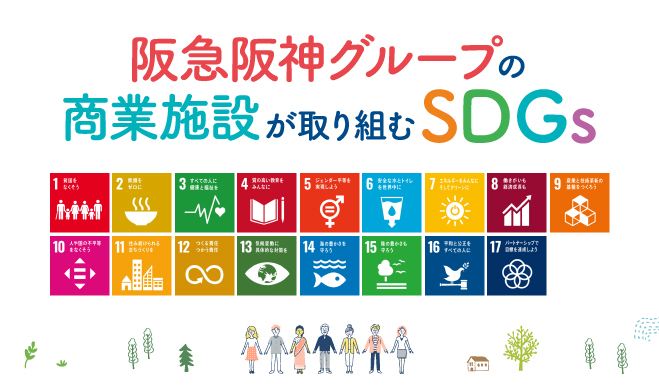 阪急阪神グループの商業施設（SDGs）