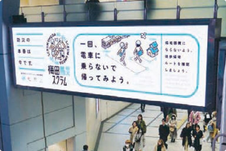 デDisseminating information through digital signage